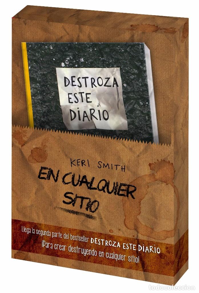 Libros de segunda mano: Destroza este diario en cualquier sitio - Keri Smith - Precintado - Foto 1