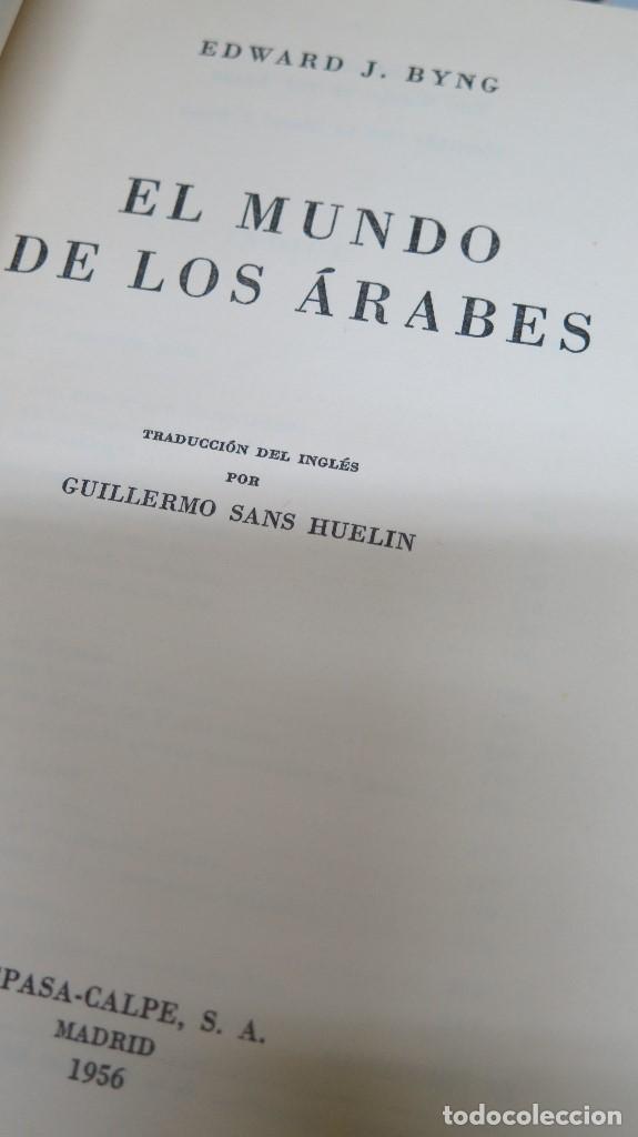 Libros de segunda mano: El mundo de los &aacute;rabes. EDWARD J. BVNG - Foto 2