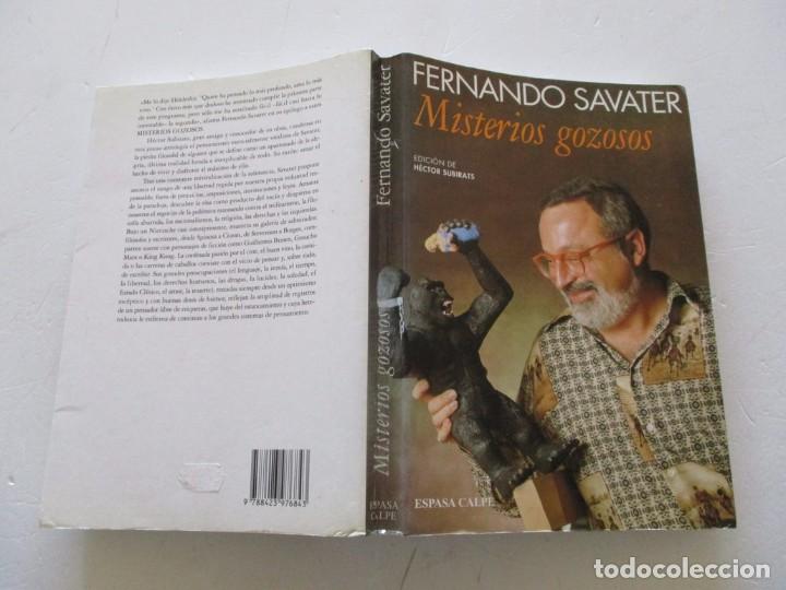 Libros de segunda mano: FERNANDO SAVATER. Misterios gozosos.  RMT83197. - Foto 1