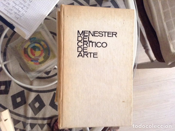Libros de segunda mano: Menester del,cr&iacute;tico de arte. Eugenio DOrs - Foto 1