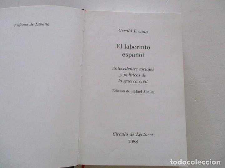 Libros de segunda mano: GERALD BRENAN. Visiones de Espa&ntilde;a II. RM83271. - Foto 5