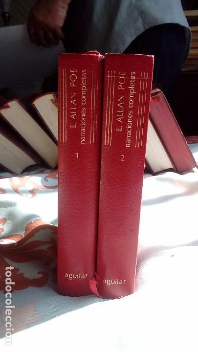 Libros de segunda mano: Edgar Allan Poe(novelas completas. 2 tomos - Foto 1