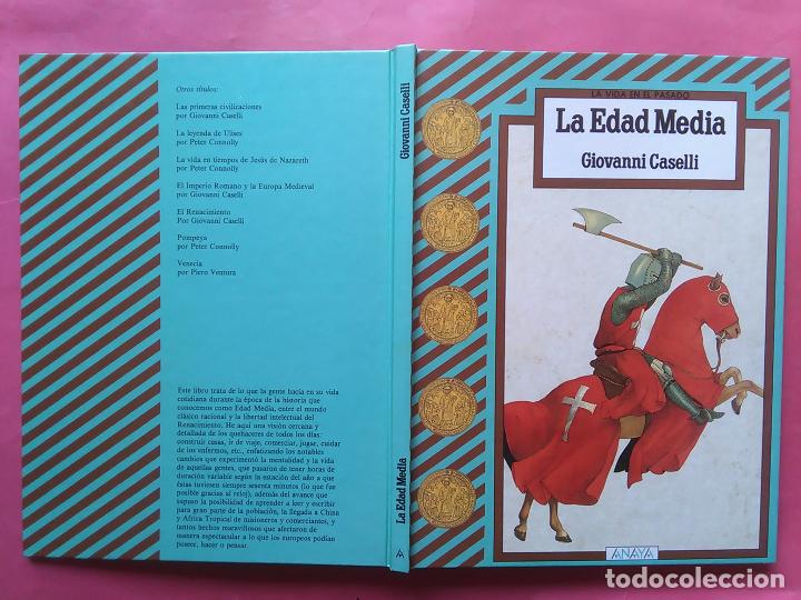Libros de segunda mano: LA EDAD MEDIA GIOVANNI CASELLI 1988 ANAYA - Foto 4