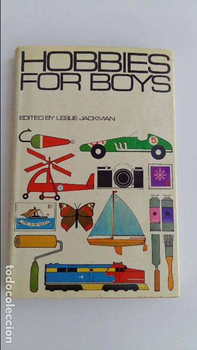 Libros de segunda mano: HOBBIES FOR BOYS. LESLIE JACKMAN. 1968. ESCRITO EN INGLES - Foto 1