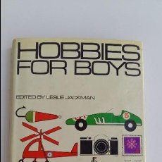 Libros de segunda mano: HOBBIES FOR BOYS. LESLIE JACKMAN. 1968. ESCRITO EN INGLES. Lote 99054995