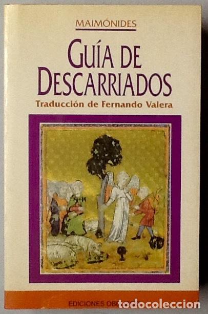 Libros de segunda mano: Gu&iacute;a de descarriados. Maim&oacute;nides. 1&ordf; edici&oacute;n Obelisco - Foto 1