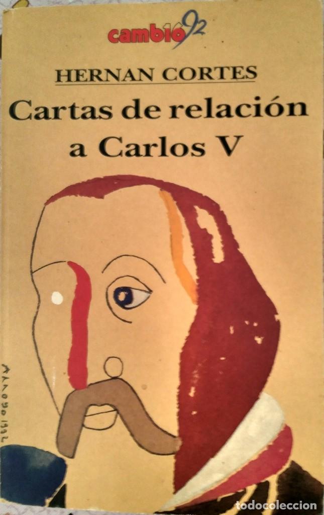 Libros de segunda mano: Cartas de relaci&oacute;n a Carlos V &ndash; Hernan Cort&eacute;s - Foto 1