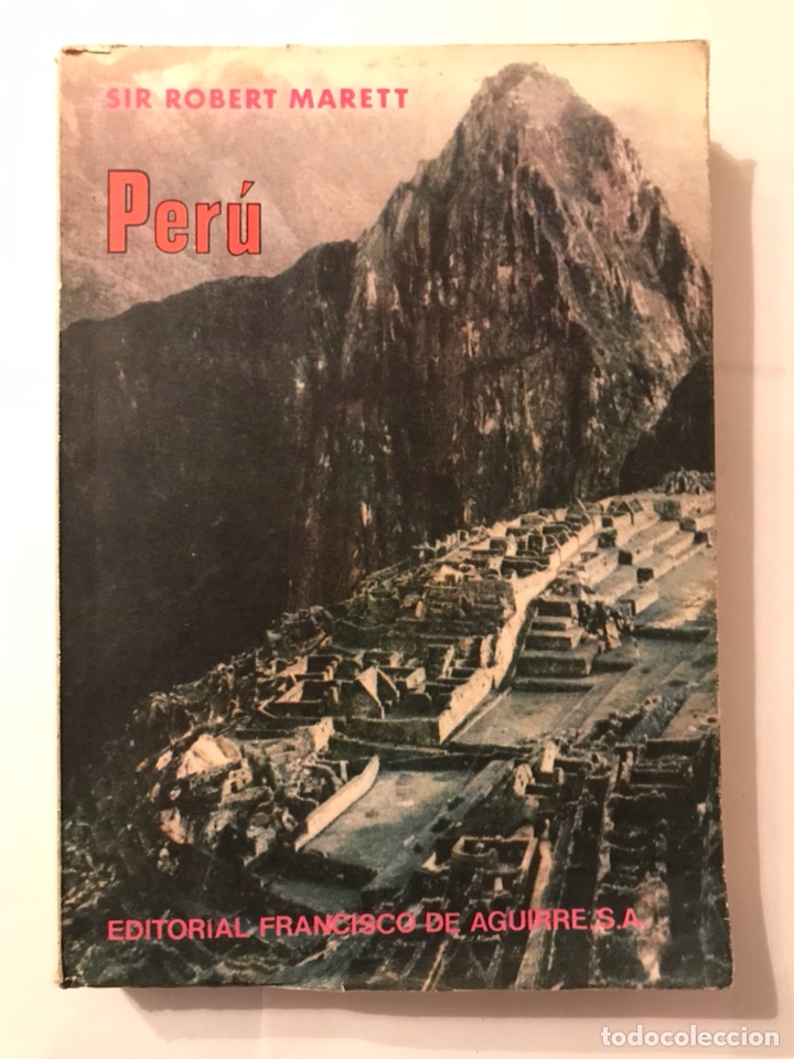 Libros de segunda mano: PERU, por Sir Robert Marett (a.1977) - Foto 1