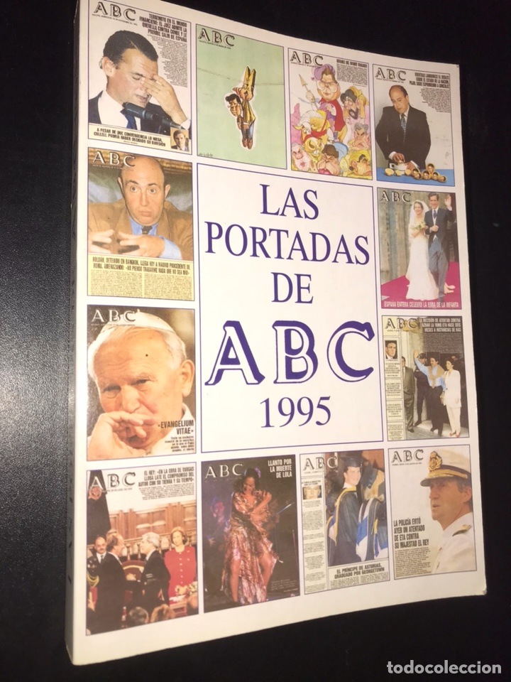 Libros de segunda mano: Las portadas del ABC 1995 - Foto 1