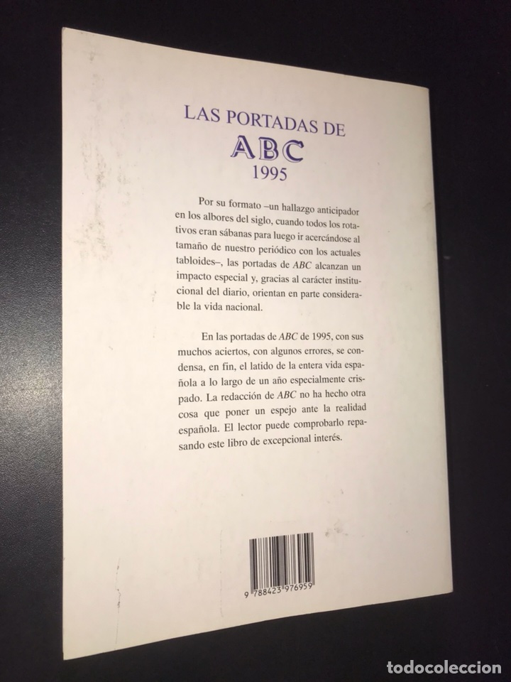 Libros de segunda mano: Las portadas del ABC 1995 - Foto 3