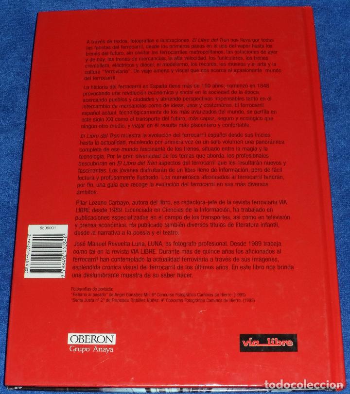 Libros de segunda mano: El libro del tren - Oberon (2004) - Foto 9