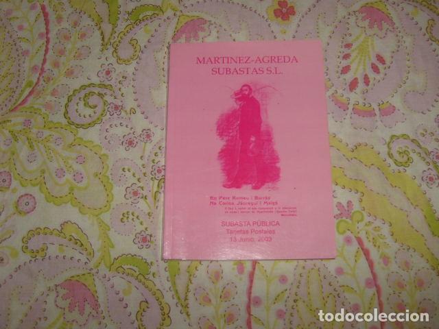 Libros de segunda mano: MARTINEZ - AGREDA , SUBASTAS S.L. TARJETAS POSTALES 2003 - Foto 1
