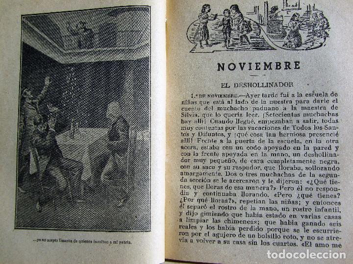 Libros de segunda mano: CORAZON.- Diario de un Ni&ntilde;o. Edmundo de Amicis - Foto 3
