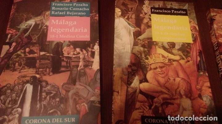 Libros de segunda mano: Lote 4 libros Malaga legendaria. Francisco Peralto - Foto 2