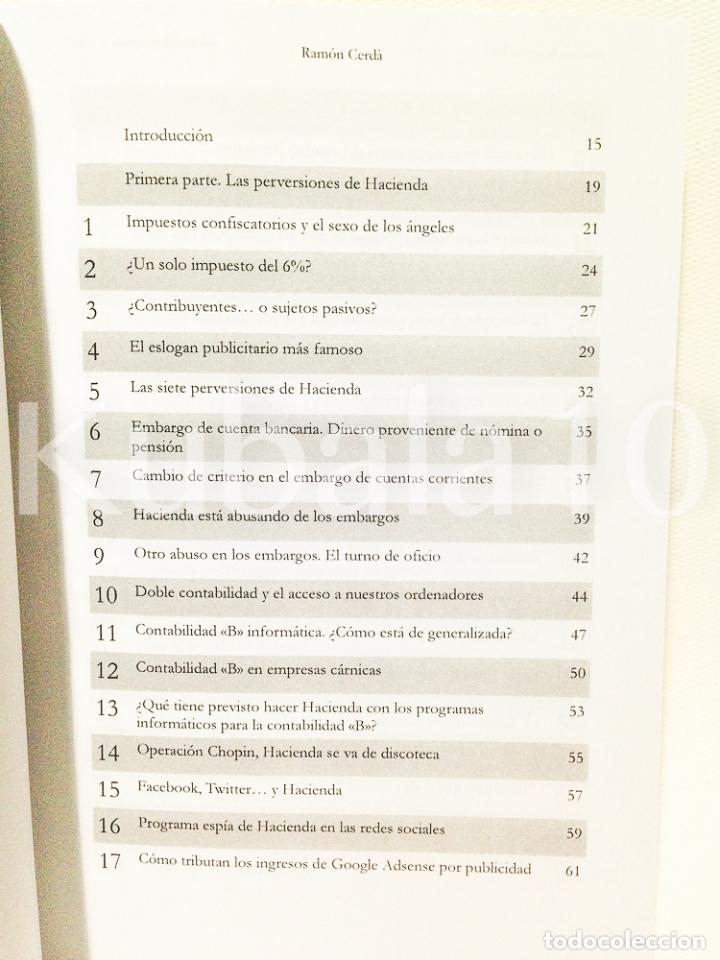Libros de segunda mano: HACIENDA NOS ROBA - - RAMON CERD&Aacute; - Foto 2