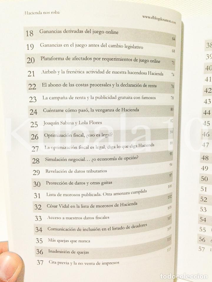Libros de segunda mano: HACIENDA NOS ROBA - - RAMON CERD&Aacute; - Foto 3