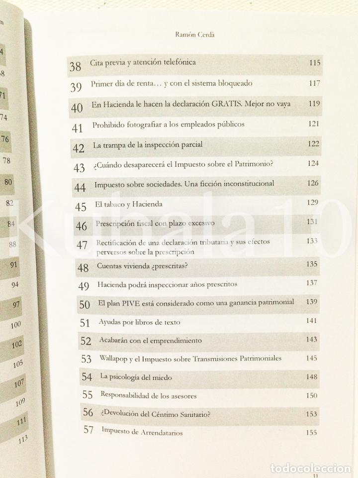 Libros de segunda mano: HACIENDA NOS ROBA - - RAMON CERD&Aacute; - Foto 4