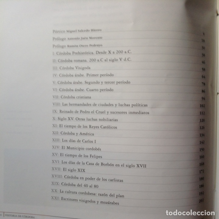 Libros de segunda mano: Historia de C&oacute;rdoba. Antonio Ja&eacute;n Morente - Foto 2