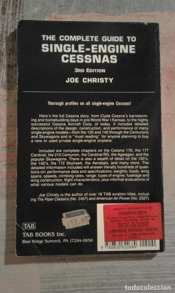 Libros de segunda mano: The complete guide to single-engine Cessnas - 3rd edition - Joe Christy - en ingl&eacute;s - Foto 2
