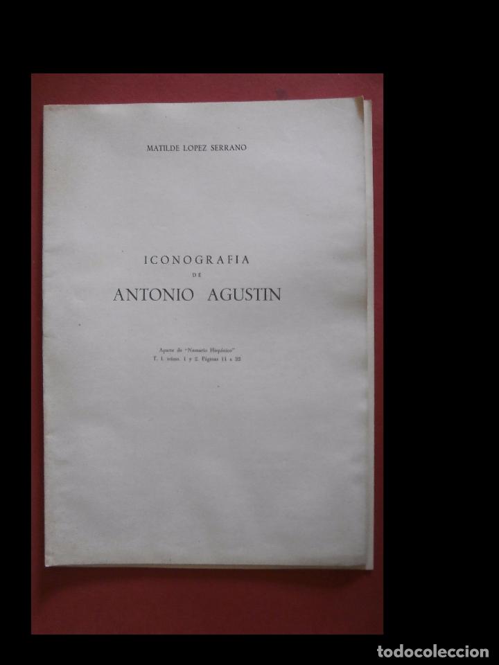Libros de segunda mano: Iconografia de Antonio Agusti. Matilde Lopez Serrano - Foto 1
