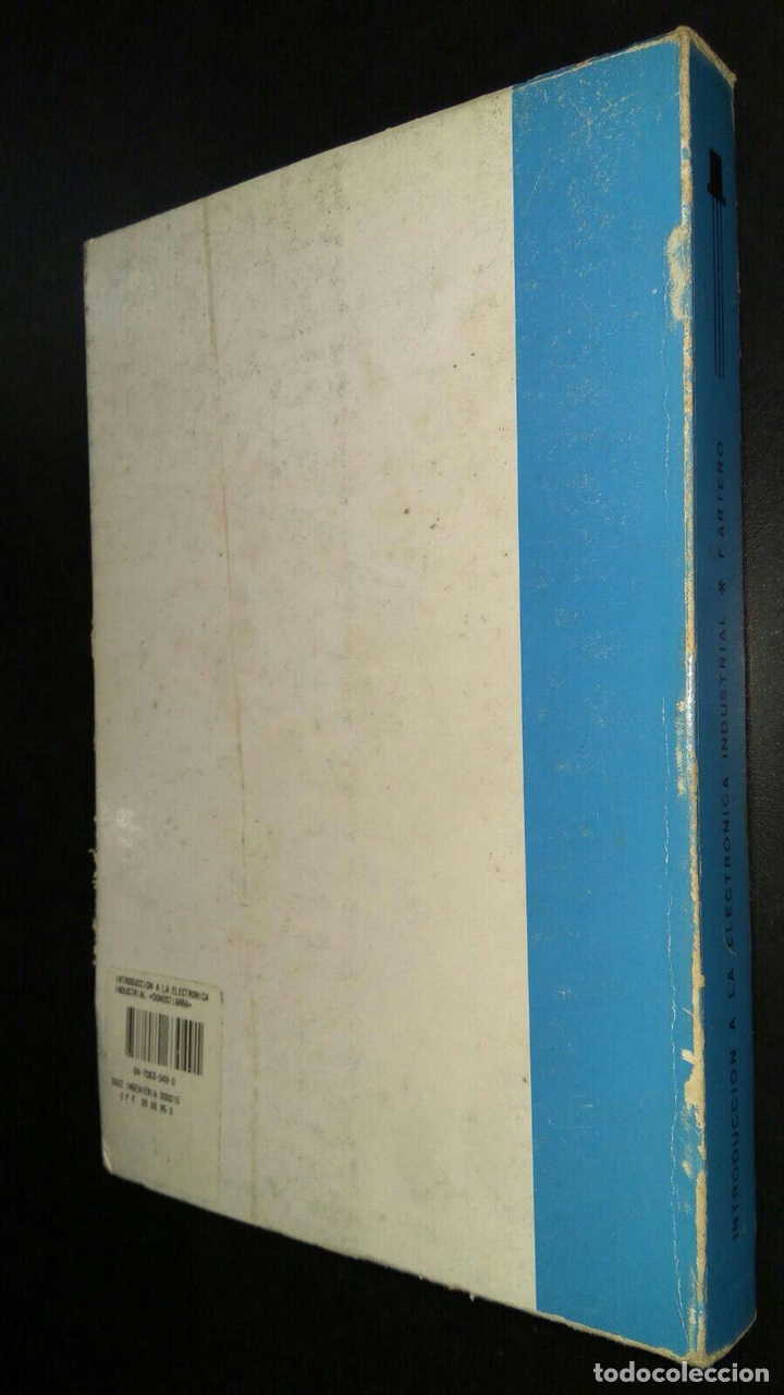 Libros de segunda mano: Introducci&oacute;n a la electr&oacute;nica industrial / F. Artero - Foto 3
