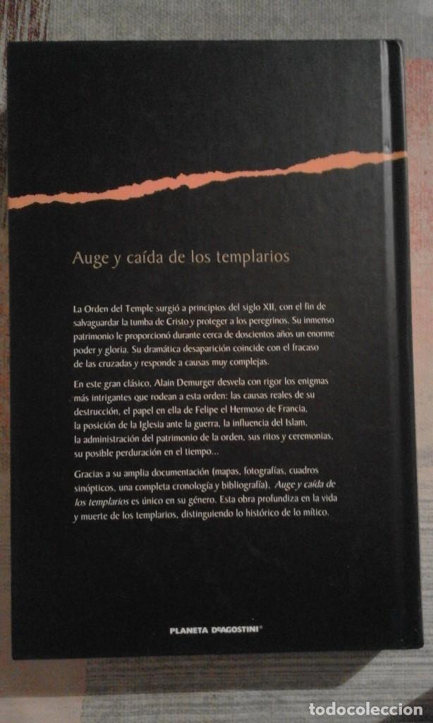Libros de segunda mano: Auge y ca&iacute;da de los templarios - Alain Demurger - Foto 2