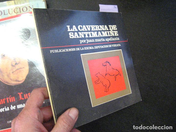 Libros de segunda mano: JUAN MARIA APELLANIZ - LA CAVERNA DE SANTIMAMI&Ntilde;E - Foto 1