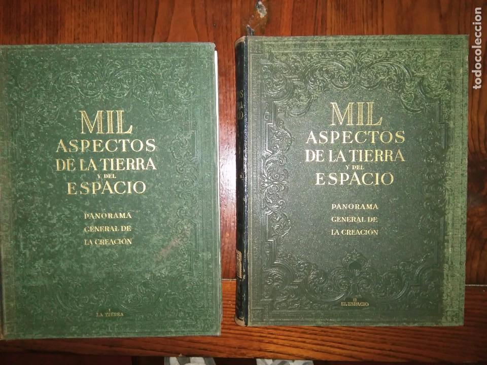 Libros de segunda mano: MIL ASPECTOS DE LA TIERRA Y DEL ESPACIO 2 TOMOS - Foto 1