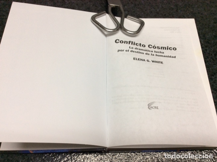 Libros de segunda mano: CONFLICTO C&Ograve;SMICO / ELENA G. WHITE - Foto 2
