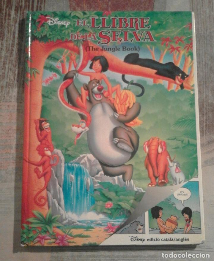 Libros de segunda mano: El llibre de la selva - Disney - Edici&oacute;n catal&agrave;/angl&egrave;s - Foto 1