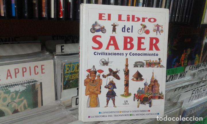 Libros de segunda mano: EL LIBRO DEL SABER. CIVILIZACIONES Y CONOCIMIENTO.LIBSA. - Foto 1