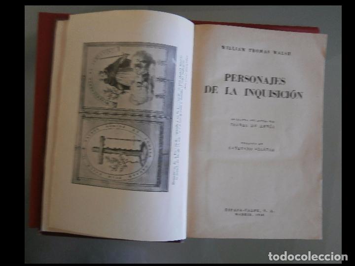 Libros de segunda mano: Personajes de la Inquisicion. Willian Thomas Walsh - Foto 1