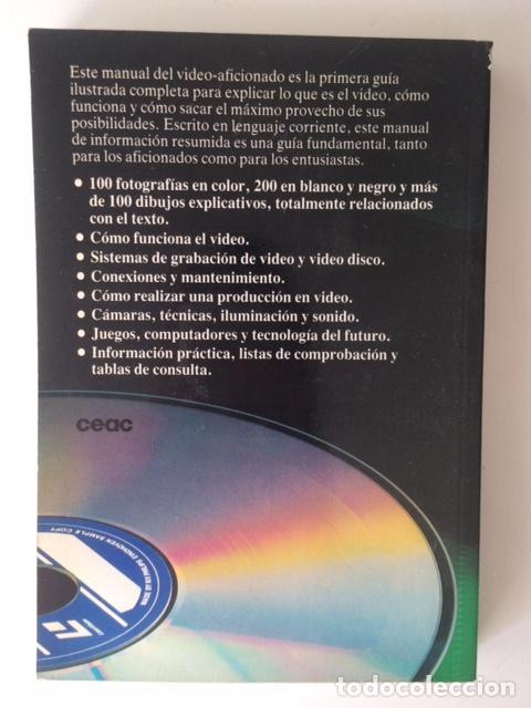Libros de segunda mano: MANUAL DEL VIDEO AFICIONADO - DAVID CHESHIRE - Foto 4
