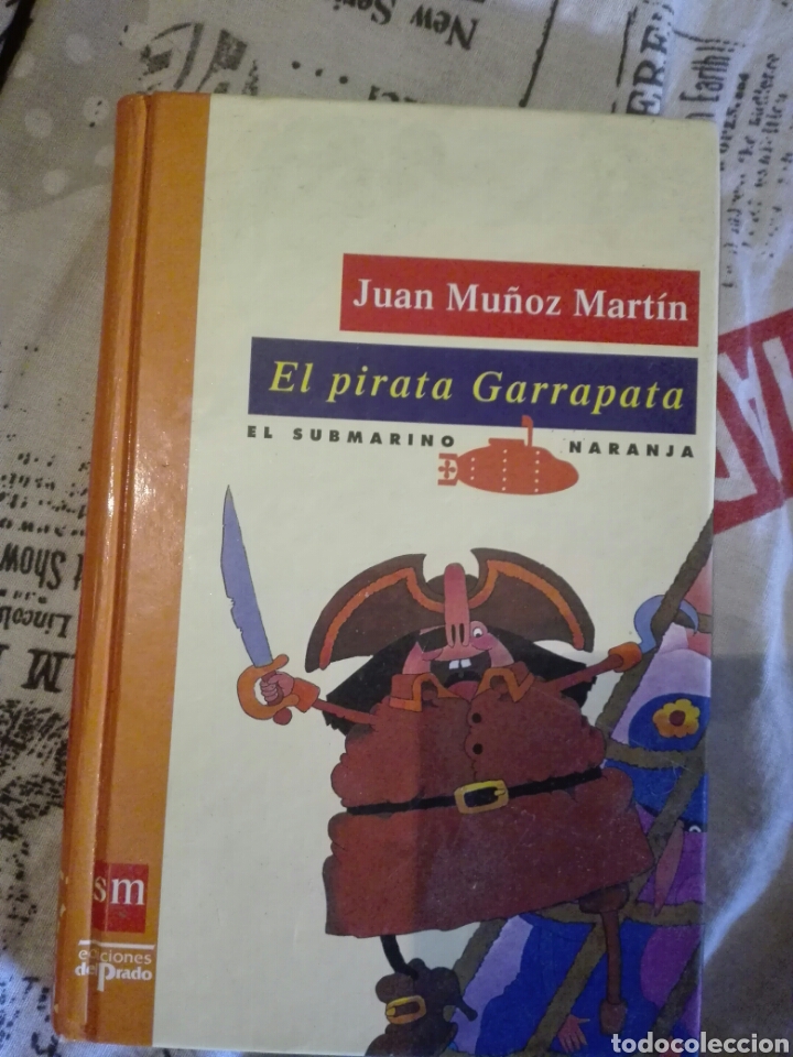Libros de segunda mano: Juan mu&ntilde;oz martin,el pirata garrapata,libro. - Foto 1