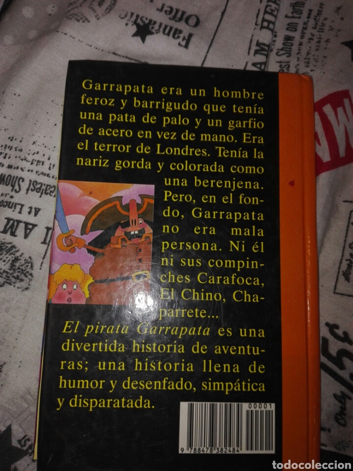 Libros de segunda mano: Juan mu&ntilde;oz martin,el pirata garrapata,libro. - Foto 2