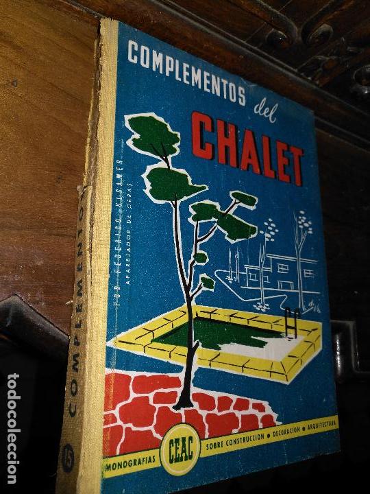 Libros de segunda mano: CONSTRUCCION , DECORACION , ARQUITECTURA , CURSO CEAC - COMPLEMENTOS DEL CHALET - Foto 1