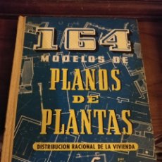 Libros de segunda mano: CONSTRUCCION , DECORACION , ARQUITECTURA , CURSO CEAC - 164 MODELOS DE PLANOS DE PLANTAS