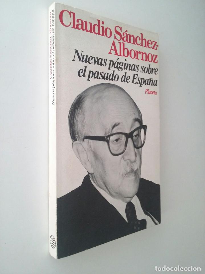 Libros de segunda mano: NUEVAS P&Aacute;GINAS SOBRE EL PASADO DE ESPA&Ntilde;A - CLAUDIO S&Aacute;NCHEZ ALBORNOZ - Foto 2