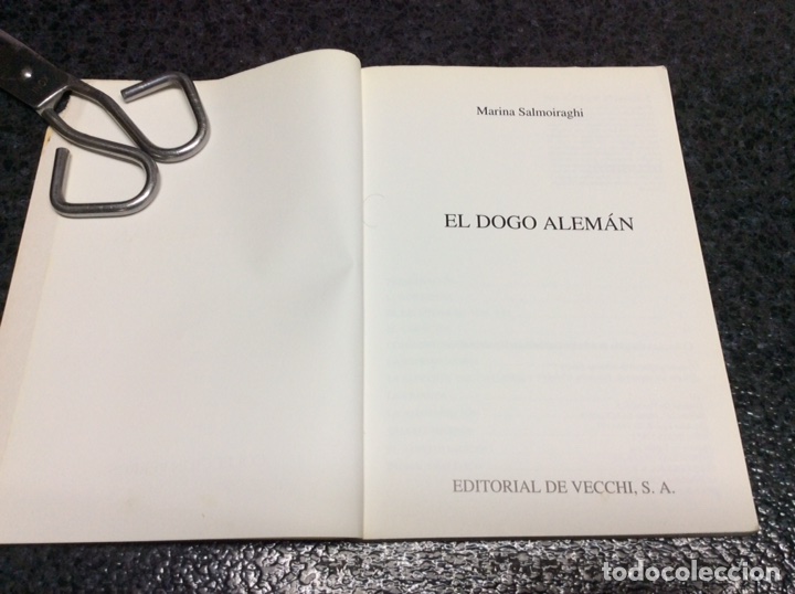 Libros de segunda mano: EL DOGO ALEM&Aacute;N / MARINA SALMOIRAGHI - Foto 1