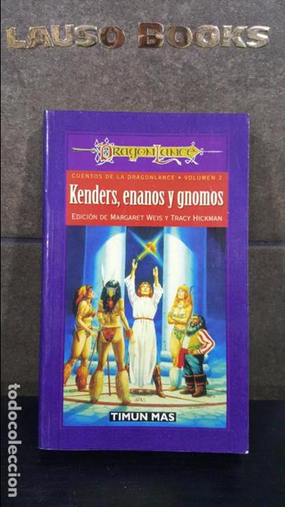 Libros de segunda mano: KENDERS, ENANOS Y GNOMOS.TIMUN MAS.CUENTOS DE LA DRAGON LANCE VOLUMEN 2