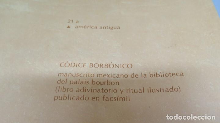 Libros de segunda mano: CODICE BORBONICO. FRANCISCO DEL PASO. FACSIMIL. 1500 EJEMPLARES - Foto 10