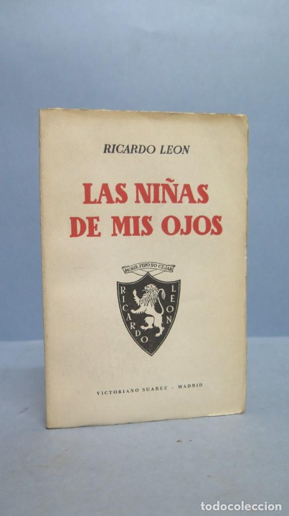 Libros de segunda mano: 1942.- LA NI&Ntilde;A DE MIS OJOS. RICARDO LEON - Foto 1
