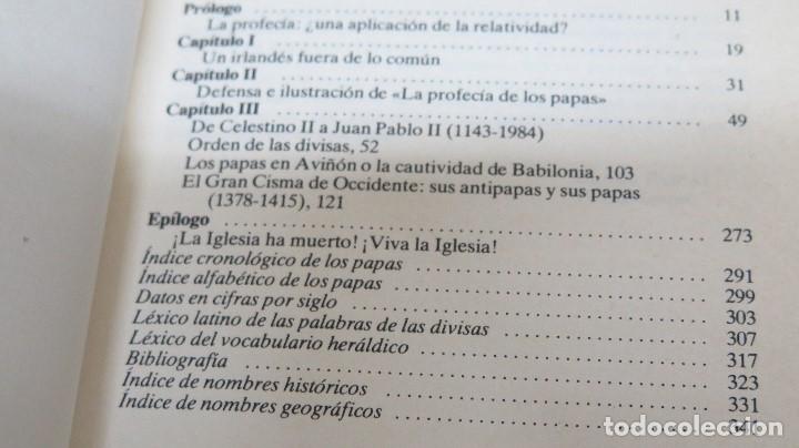 Libros de segunda mano: LA PROFEC&Iacute;A DE LOS PAPAS. JEAN CHARLES DE FONTBRUNE - Foto 2