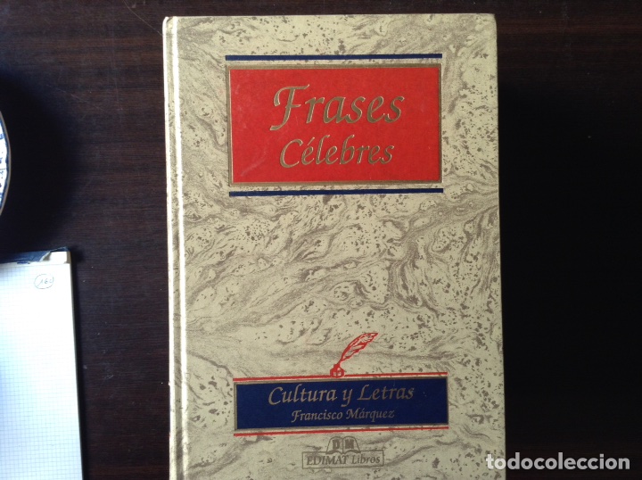 Libros de segunda mano: Frases c&eacute;lebres. Francisco M&aacute;rquez - Foto 1