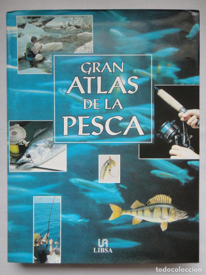 Libros de segunda mano: GRAN ATLAS DE LA PESCA; LIBSA - Foto 1