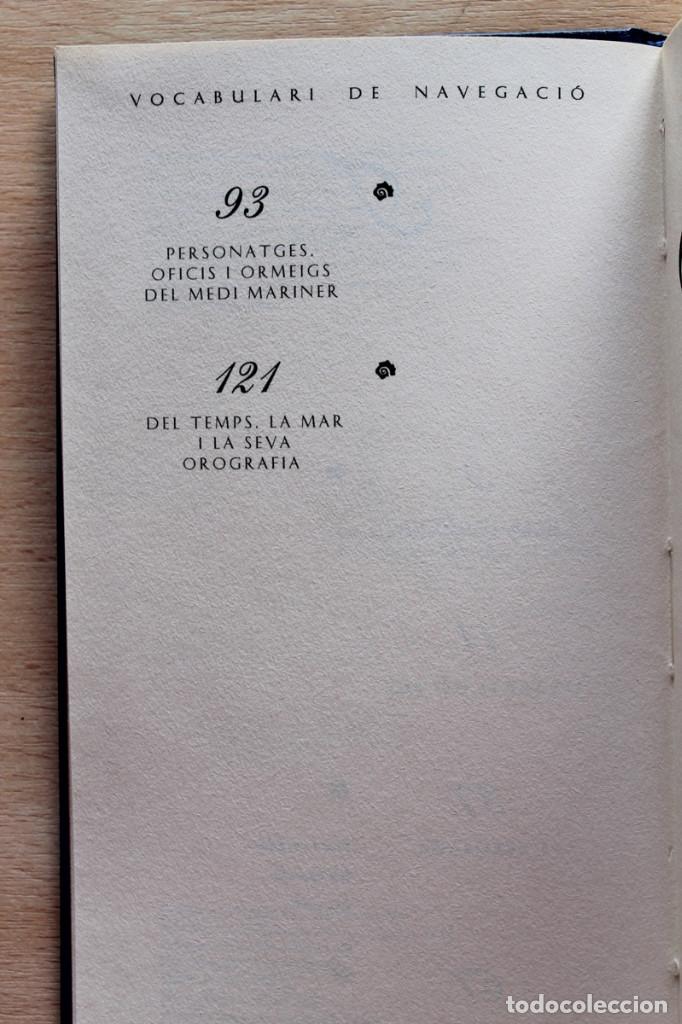 Libros de segunda mano: Francesc Oller - Vocabulari de navegaci&oacute; - Noray - Foto 4
