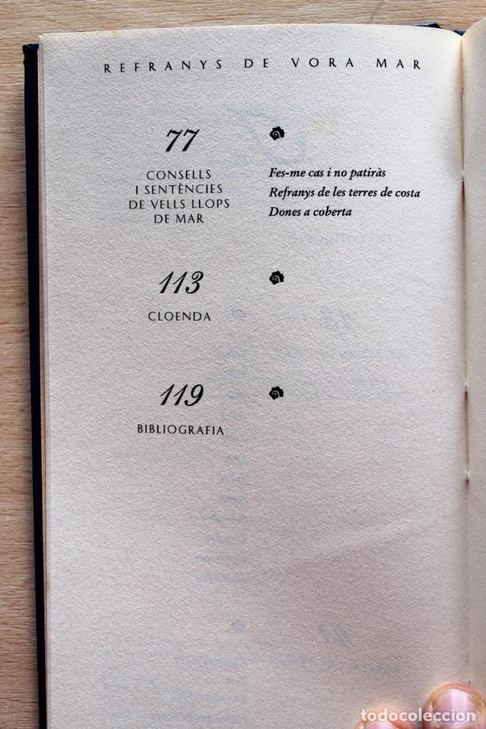 Libros de segunda mano: Josep Anton Trepat - Refranys de vora mar - Noray - Foto 4