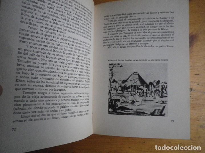 Libros de segunda mano: LAS BATALLAS DE GENGIS KHAN EDITORIAL COLUMNA 1973 - Foto 3