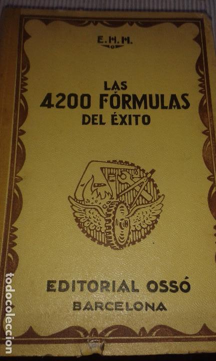 Libros de segunda mano: LAS 4200 F&Oacute;RMULAS DEL &Eacute;XITO - Foto 1
