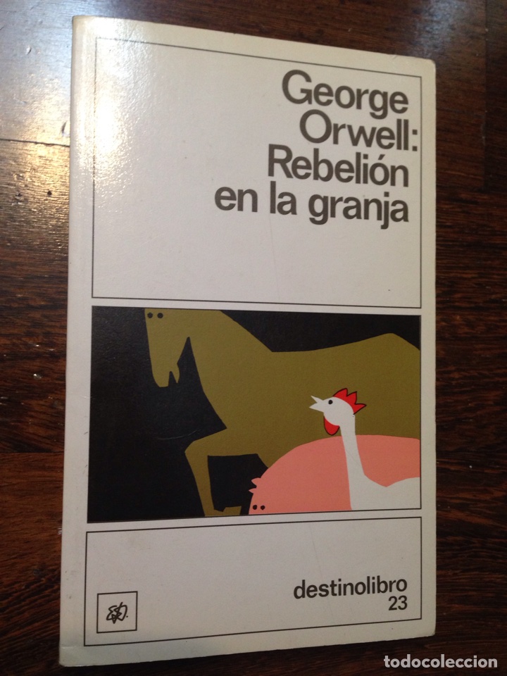 Libros de segunda mano: Libro Rebeli&oacute;n en la granja.George Orwell - Foto 1